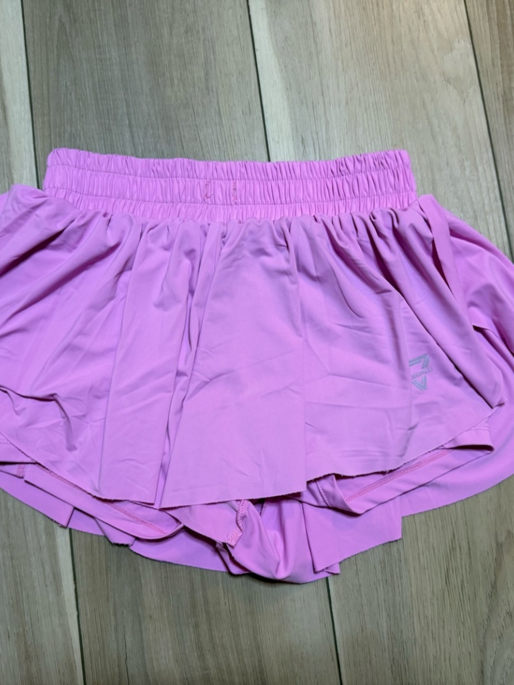 ✨ Barbie Pink Butterfly Athletic Skort Shorts | Flowy Tennis Style | Size Small - Picture 2 of 4
